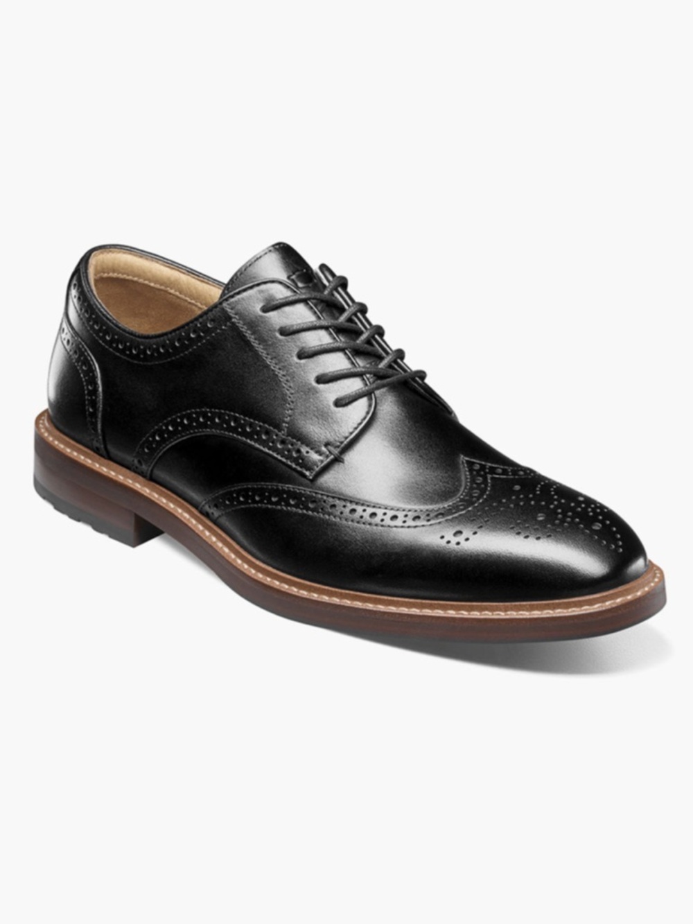 Florsheim Men's Anthem Wingtip Oxford- Size 9.5M
